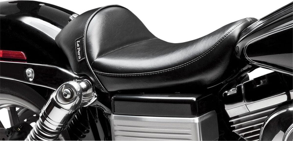 LE Pera Stubs Cafe Seat For Harley Davidson FLD 1690 2012-2013 - Black