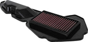 K&N High Flow Air Filter For Honda PCX 125 CBS 2018-2020 - Black Red
