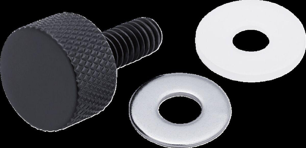 Ciro Seat Thumbscrews For Harley Davidson FLD 1690 2012-2013 - Black