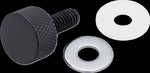 Ciro Seat Thumbscrews For Harley Davidson FLD 1690 2012-2013 - Black