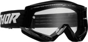 Thor Youth Combat Racer Goggles - Black