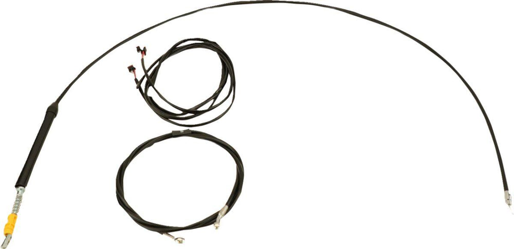 LA Choppers Complete Plug-and-Play Cable Kit For Harley Davidson FLHR 1750 2017-2019 38 cm - 43 cm (15" - 17") Upper - Black/Clear-Coated