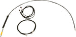 LA Choppers Complete Plug-and-Play Cable Kit For Harley Davidson FLHR 1750 2017-2019 38 cm - 43 cm (15" - 17") Upper - Black/Clear-Coated