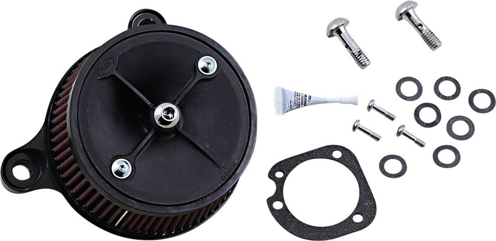 S&S Cycle CV Super Stock Stealth Air Cleaner Kit For Harley Davidson FLHR 1340 1994-1998 - Black