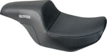 Slyfox The Drifter Seat For Harley Davidson FLHX 1923 ABS 2024 Carbon Fiber/Logo/Smooth - Black/Grey