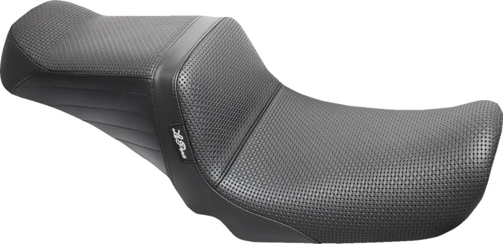 LE Pera Tailwhip Seat For Harley Davidson FXD 1450 2004-2005 Basketweave - Black
