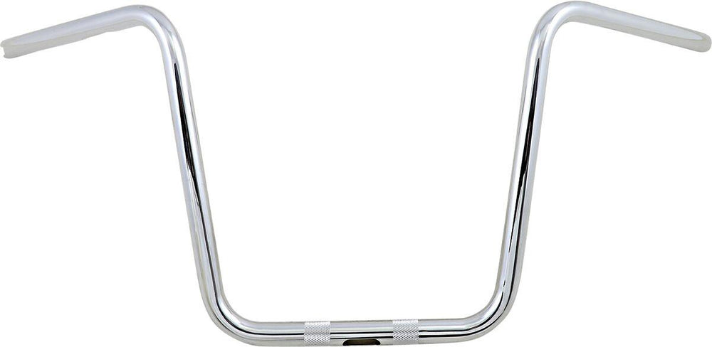 Magnum Shielding 1" Handlebar For Harley Davidson FLD 1690 2012-2013 - Chrome Rise 30.5cm