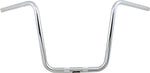 Magnum Shielding 1" Handlebar For Harley Davidson FLD 1690 2012-2013 - Chrome Rise 30.5cm