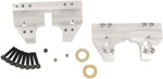 LA Choppers Handlebar Clamp Set For Harley Davidson FLHR 1690 2014-2015 1-1/4" - Raw