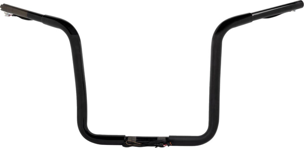 LA Choppers Pre-Wired Ape Handlebar For Harley Davidson FLHT 1750 ABS 2019-2022 35.5 cm (14") - Black