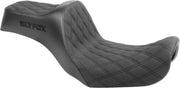 Slyfox High Noon Seat For Harley Davidson FLD 1690 2012-2013 - Black