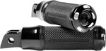 Performance Machine Apex Footpegs For Harley Davidson FLDE 1750 2018-2020 Front - Black
