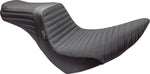 LE Pera Tailwhip Seat For Harley Davidson FLSB 1750 ABS 2018-2024 Grip Tape/Pleated - Black