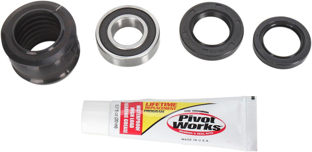 Pivot Works Steering Stem Bearing Kit For Honda TRX300 1993-2000 - Black Chrome