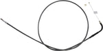 Magnum Shielding KarbonFibr Braided Throttle Idle Cable For Harley Davidson FLD 1690 2012-2013 120.5 cm (47-1 2") - Carbon Fiber Silver