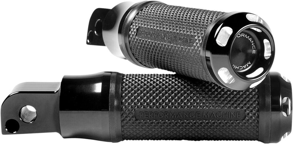 Performance Machine Apex Footpegs For Harley Davidson FLDE 1750 2018-2020 Rear - Black