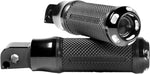 Performance Machine Apex Footpegs For Harley Davidson FLDE 1750 2018-2020 Rear - Black