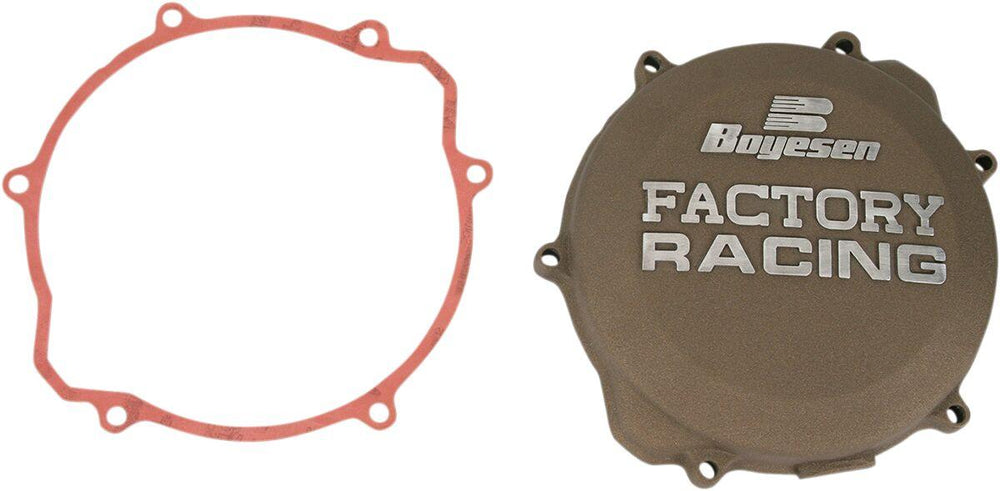 Boyesen Factory Clutch Cover For Yamaha YZ250 1999-2026 - Magnesium