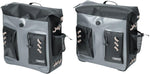Kuryakyn Torke 24L Universal Saddlebag Set - Black/Grey