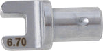 Excel Replacement Spoke Head 6.7 mm - Chrome