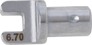 Excel Replacement Spoke Head 6.7 mm - Chrome