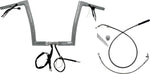 Fat Baggers Inc. 1-1/4" EZ Install Flat Top Handlebar For Harley Davidson FLHX 1923 2024-2026 30.5 cm (12") - Chrome
