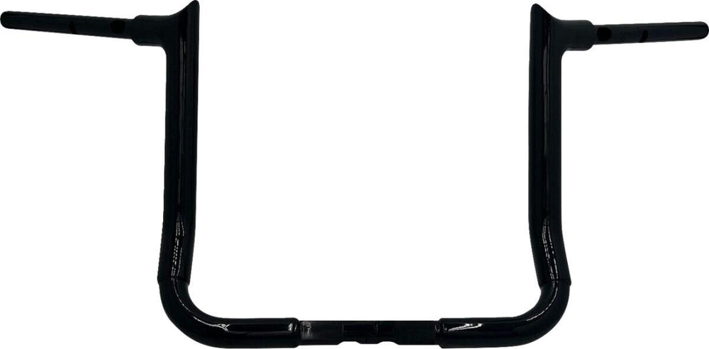 Fat Baggers Inc. 1-1 2" EZ Install Pointed Top Handlebar For Harley Davidson FLHX 1923 2024-2025 - Black