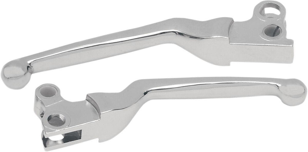 Drag Specialties Clutch Brake Lever Set For Harley Davidson FLH 1340 1982-1984 - Chrome