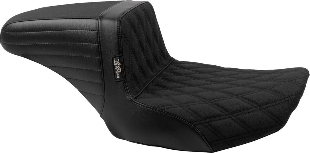 LE Pera Kickflip Seat For Harley Davidson FLHX 1750 ABS 2023 Double Diamond/Gripper - Black