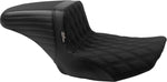 LE Pera Kickflip Seat For Harley Davidson FLHX 1750 ABS 2023 Double Diamond/Gripper - Black