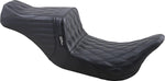 LE Pera Tailwhip Seat For Harley Davidson FLH 1868 ABS 2021 Double Diamond - Black