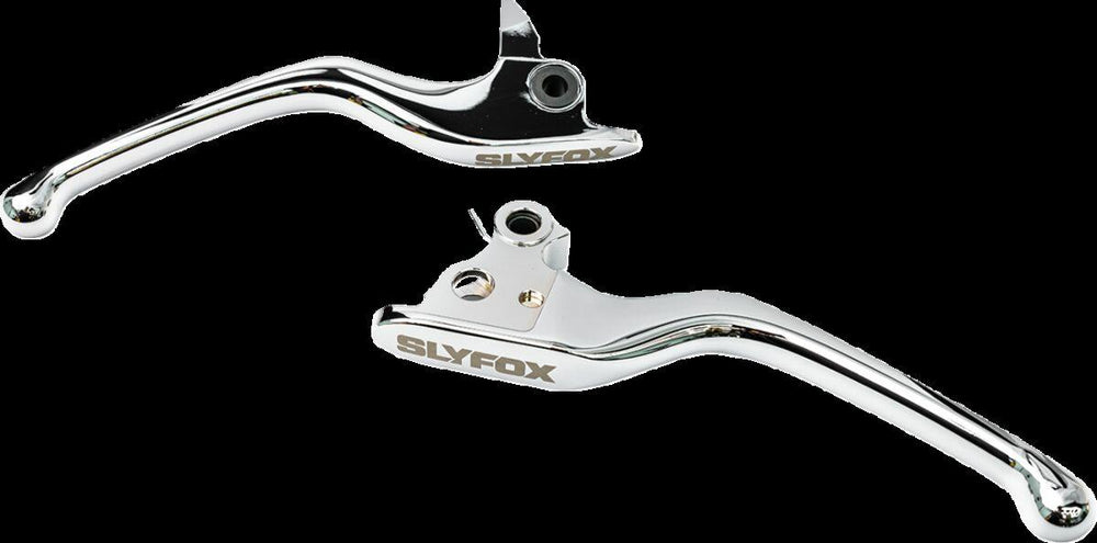 Slyfox Clutch & Brake Levers Kit For For Harley Davidson FLH 1868 ABS 2021 - Chrome