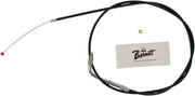 Barnett  Vinyl Throttle Idle Cable For Harley Davidson FXSTS 1340 1996-1999 104 cm (41") - Black
