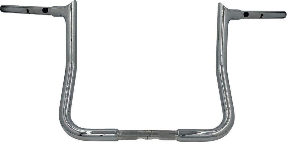 Fat Baggers Inc. 1-1/4" EZ Install Pointed Top Handlebar For Harley Davidson FLHX 1923 2024-2026 33 cm (13") - Chrome