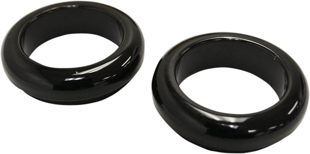 LA Choppers Fork Dust Covers For Harley Davidson FXDB 1340 1991-1992 - Black
