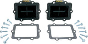 Moto Tassinari V-Force 3 Reed Valve Set For Ski-Doo Alpine 2 500 1988-1995 - Black