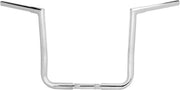 LA Choppers Pre-Wired Twin Peaks Handlebar For Harley Davidson FLHT 1750 ABS 2019-2022 35.5 cm (14") - Chrome