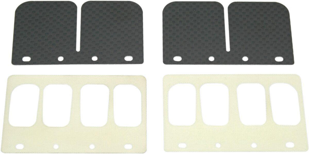 Boyesen Pro Series Reed Set For Honda CR500 1989-2001 - Carbon Fiber/White
