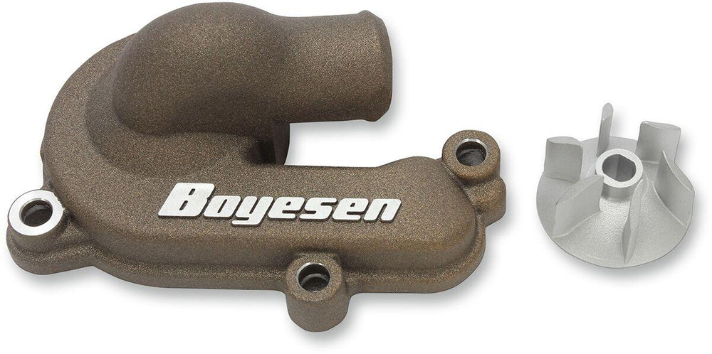 Boyesen Supercooler Water Pump Cover & Impeller Kit For Gas Gas EC250F 2021-2023 - Magnesium