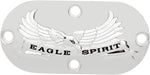 Drag Specialties Eagle Spirit Inspection Cover For Harley Davidson FLST 1340 1987-1990 - Chrome
