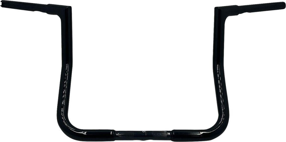 Fat Baggers Inc. 1-1/4" EZ Install Flat Top Handlebar For Harley Davidson FLH 1868 2021 33 cm (13") - Black