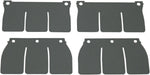 Moto Tassinari Replacement V-Force Delta 2 Reed Petal Set For Honda CR250 2002-2004 - Black