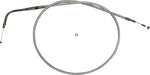 Magnum Shielding Sterling Chromite II Throttle Cable For Harley Davidson XL 1200 C 2011-2020 81 cm (31-7 8") - Chrome Clear-Coated