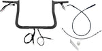 Fat Baggers Inc. 1-1 4" EZ Install Pointed Top Handlebar For Harley Davidson FLHX 1923 2024-2025 28 cm (11") - Black