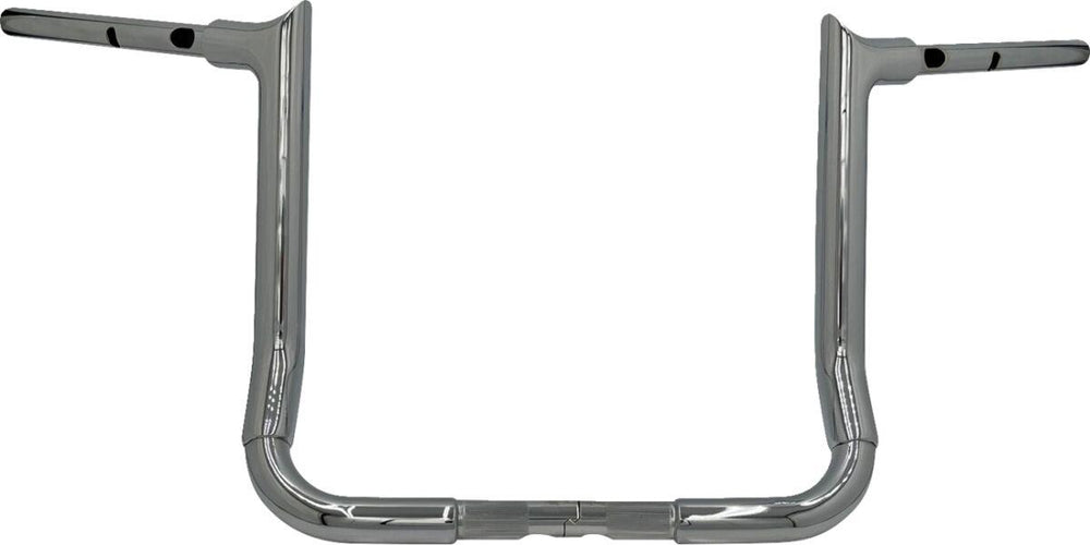 Fat Baggers Inc. 1-1 2" EZ Install Pointed Top Handlebar For Harley Davidson FLHX 1923 2024-2025 - Chrome