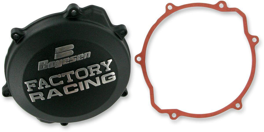 Boyesen Factory Clutch Cover For Yamaha YZ250 1999-2026 - Black