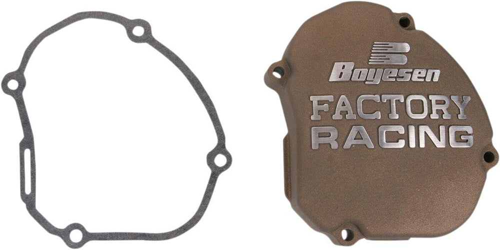 Boyesen Factory Ignition Cover For Yamaha YZ125 2005-2026 - Magnesium