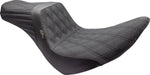 LE Pera Tailwhip Seat For Harley Davidson FLSB 1750 ABS 2018-2024 Double Diamond/Grip Tape - Black