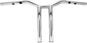 Burly Dominator Handlebar For Harley Davidson FLFBS 1923 ABS 2025-2026 30.5 cm (12") - Silver