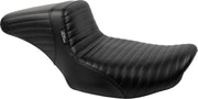 LE Pera Kickflip Daddy Long Legs Seat For Harley Davidson FLHX 1750 ABS 2023 Pleated - Black